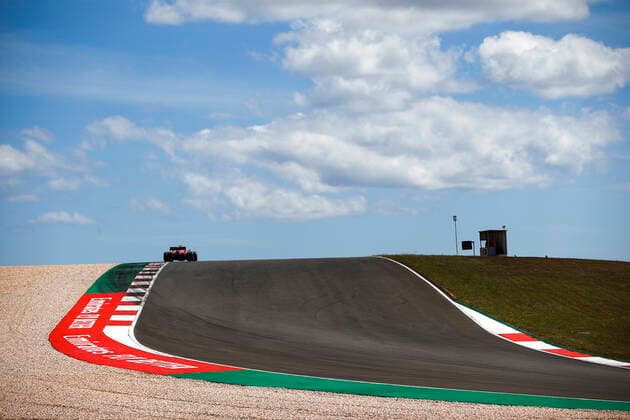 55 Carlos Sainz (ESP, Scuderia Ferrari Mission Winnow), F1 Grand Prix of Portugal at Autodromo Internacional do Algarve on May 1, 2021 in Portimao, Portugal. (Photo by HOCH ZWEI) Portimao Portugal