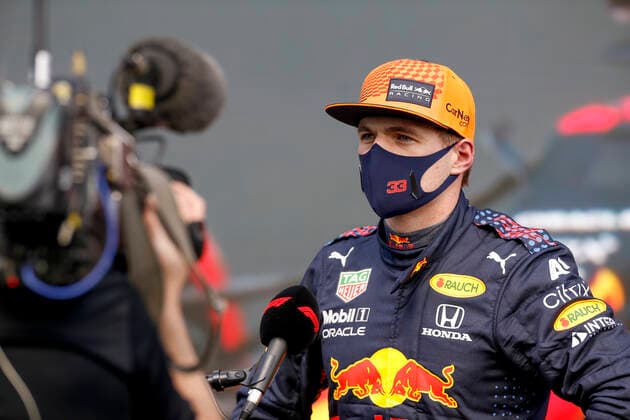 33 Max Verstappen (NED, Red Bull Racing), F1 Grand Prix of Portugal at Autodromo Internacional do Algarve on May 1, 2021 in Portimao, Portugal. (Photo by HOCH ZWEI) Portimao Portugal