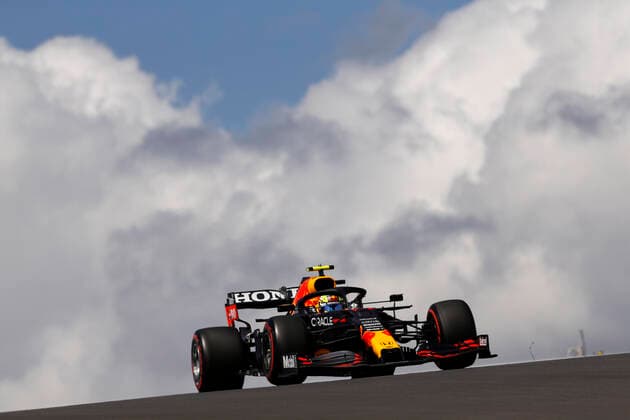 11 Sergio Perez (MEX, Red Bull Racing), F1 Grand Prix of Portugal at Autodromo Internacional do Algarve on May 1, 2021 in Portimao, Portugal. (Photo by HOCH ZWEI) Portimao Portugal