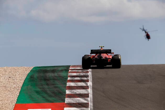55 Carlos Sainz (ESP, Scuderia Ferrari Mission Winnow), F1 Grand Prix of Portugal at Autodromo Internacional do Algarve on May 1, 2021 in Portimao, Portugal. (Photo by HOCH ZWEI) Portimao Portugal