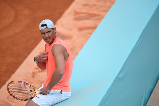 Rafael Nadal (Esp) TENNIS : Mutua Madrid Open - 01 05 2021 AntoineCouvercelle Panoramic 