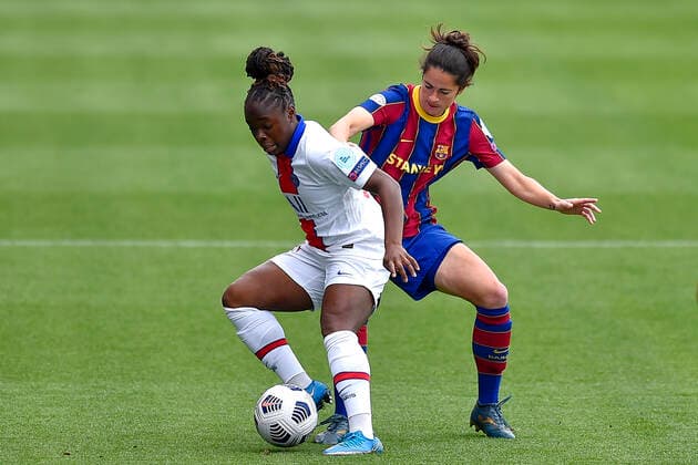 May 2, 2021, Barcelona, Spain: Marta Torrejon of FC Barcelona, Barca during the UEFA Champions League Women semifinal second leg match between FC Barcelona and PSG at Johan Cruyff Stadium in Barcelona, Spain. Barcelona Spain - ZUMAd159 0117041785st Copyright: xGerardxFrancox