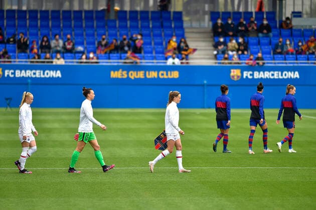 May 2, 2021, Barcelona, Spain: Irene Paredes of PSG during the UEFA Champions League Women semifinal second leg match between FC Barcelona, Barca and PSG at Johan Cruyff Stadium in Barcelona, Spain. Barcelona Spain - ZUMAd159 0117041792st Copyright: xGerardxFrancox