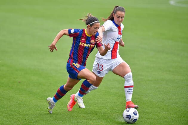 May 2, 2021, Barcelona, Spain: Aitana Bonmati of FC Barcelona, Barca during the UEFA Champions League Women semifinal second leg match between FC Barcelona and PSG at Johan Cruyff Stadium in Barcelona, Spain. Barcelona Spain - ZUMAd159 0117041836st Copyright: xGerardxFrancox
