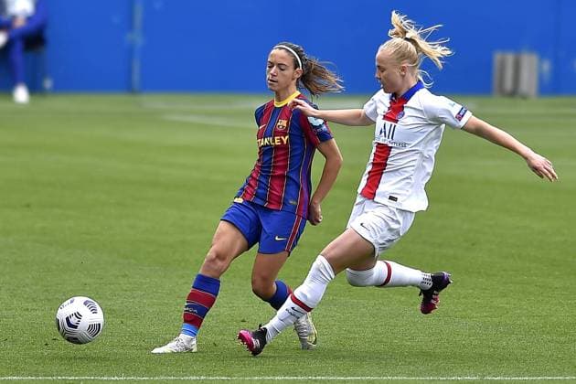 Johan Cruyff Stadium Aitana Bonmati of FC Barcelona, Barca during the UEFA Champions League Women semifinal second leg match between FC Barcelona and PSG at Johan Cruyff Stadium in Barcelona, Spain. Gerard Franco 