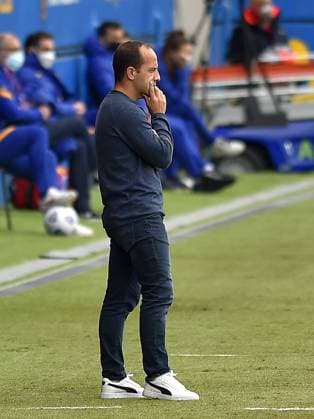 Johan Cruyff Stadium Lluis Cortes of FC Barcelona, Barca during the UEFA Champions League Women semifinal second leg match between FC Barcelona and PSG at Johan Cruyff Stadium in Barcelona, Spain. Gerard Franco 