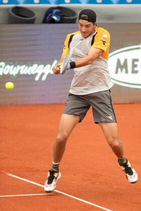 Jan-Lennard Struff (GER), Herren Einzel Finale, Endspiel Tennis - BMW Open 2021 - ATP, Tennis Herren - MTTC Iphitos - Munich - - Germany - 2 May 2021. Copyright: xJuergenxHasenkopfx