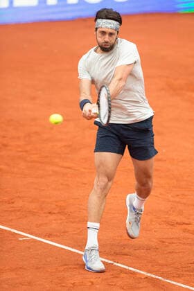 Nikoloz Basilashvili (GEO), Herren Einzel Finale, Endspiel Tennis - BMW Open 2021 - ATP, Tennis Herren - MTTC Iphitos - Munich - - Germany - 2 May 2021. Copyright: xJuergenxHasenkopfx