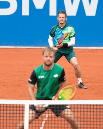 Wesley Koolhof, Kevin Krawietz, Herren Doppel Finale, Endspiel Tennis - BMW Open 2021 - ATP, Tennis Herren - MTTC Iphitos - Munich - - Germany - 2 May 2021. Copyright: xJuergenxHasenkopfx