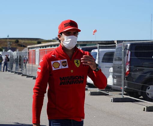 FORMULA 1 HEINEKEN PORTUGUESE GRAND PRIX 2021 02.05.2021, Autodromo Internacional do Algarve, Portimao, FORMULA 1 HEINEKEN PORTUGUESE GRAND PRIX 2021,im Bild Carlos Sainz Jr. (ESP 55), Scuderia Ferrari Mission Winnow