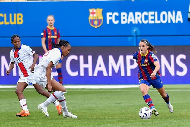 May 2, 2021, Barcelona, Spain: Aitana Bonmati of FC Barcelona, Barca during the UEFA Champions League Women semifinal second leg match between FC Barcelona and PSG at Johan Cruyff Stadium in Barcelona, Spain. Barcelona Spain - ZUMAd159 0117043253st Copyright: xGerardxFrancox