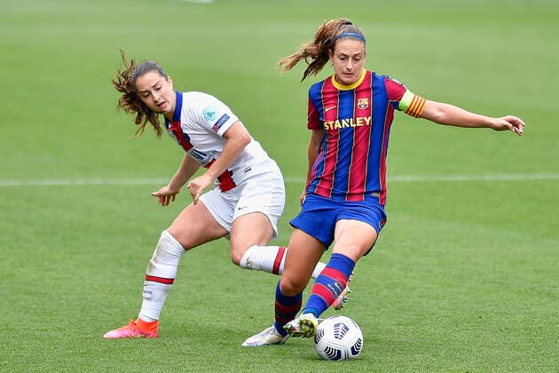 May 2, 2021, Barcelona, Spain: Alexia Putellas of FC Barcelona, Barca during the UEFA Champions League Women semifinal second leg match between FC Barcelona and PSG at Johan Cruyff Stadium in Barcelona, Spain. Barcelona Spain - ZUMAd159 0117043266st Copyright: xGerardxFrancox