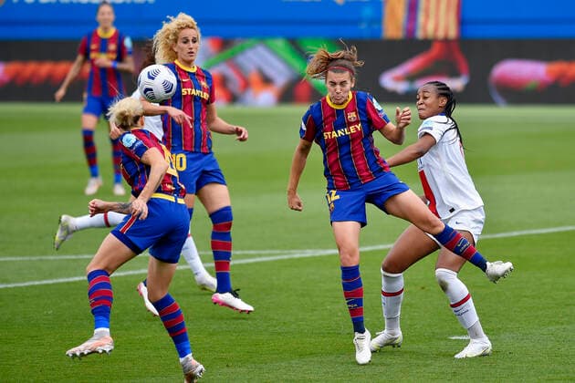 May 2, 2021, Barcelona, Spain: Patri Guijarro of FC Barcelona, Barca during the UEFA Champions League Women semifinal second leg match between FC Barcelona and PSG at Johan Cruyff Stadium in Barcelona, Spain. Barcelona Spain - ZUMAd159 0117043297st Copyright: xGerardxFrancox