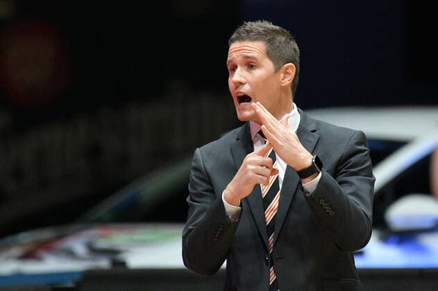 Jaka Lakovic (Trainer, Head Coach, Ratiopharm Ulm), Niners Chemnitz vs. Ratiopharm Ulm, 02.05.2021, easycredit Basketball Bundesliga, GER, Saison 2020 21 Niners Chemnitz vs. Ratiopharm Ulm, 02.05.2021, easycredit Basketball Bundesliga, GER, Saison 2020 21 Chemnitz Copyright: xBertxHarzer xEibner-xPressefotox
