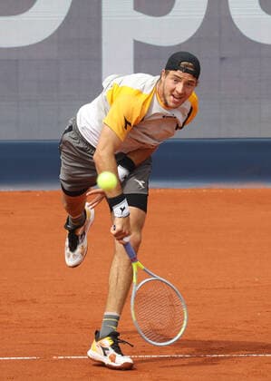 Tennis BMW Open 2021 beim MTTC Iphitos in München Finale Jan-Lennard Struff Zweitplatzierter München Bayern Deutschland Anlage des MTTC Iphitos