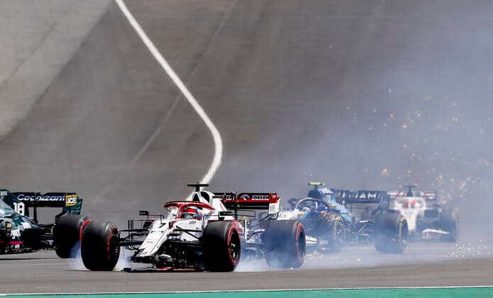 7 Kimi Raikkonen (FIN, Alfa Romeo Racing ORLEN), F1 Grand Prix of Portugal at Autodromo Internacional do Algarve on May 2, 2021 in Portimao, Portugal. (Photo by HOCH ZWEI) Portimao Portugal