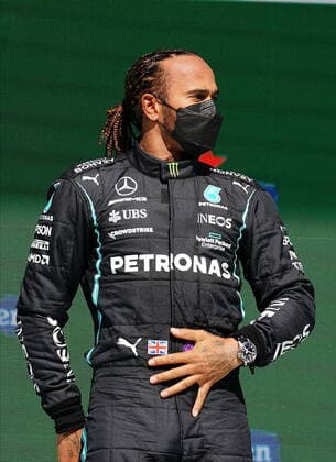 FORMULA 1 HEINEKEN PORTUGUESE GRAND PRIX 2021 02.05.2021, Autodromo Internacional do Algarve, Portimao, FORMULA 1 HEINEKEN PORTUGUESE GRAND PRIX 2021,im Bild Sieger Lewis Hamilton (GBR 44), Mercedes-AMG Petronas Formula One Team