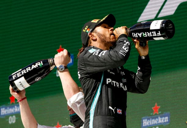 44 Lewis Hamilton (GBR, Mercedes-AMG Petronas F1 Team), F1 Grand Prix of Portugal at Autodromo Internacional do Algarve on May 2, 2021 in Portimao, Portugal. (Photo by HOCH ZWEI) Portimao Portugal