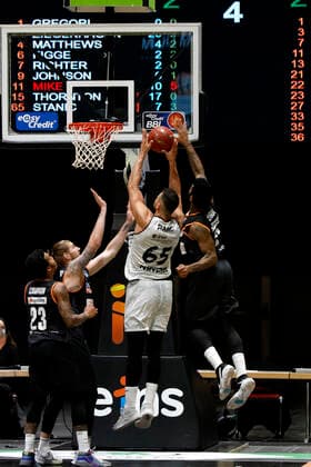 02.05.2021, easyCredit Basketball Bundesliga, BBL, Saison 2020 2021, Herren, Chemnitz Niners - Ratiopharm Ulm Filip Stanic, Niners Chemnitz Chemnitz Messe Chemnitz Sachsen Germany