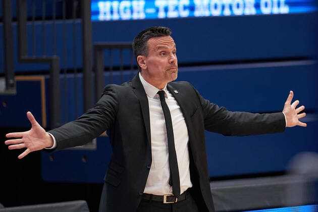 Syntainics MBC - Medi Bayreuth, Basketball, Bundesliga, Maenner, 2020 2021, 32. Spieltag, 02.05.2021, Head Coach Raoul Korner (medi Bayreuth). Syntainics MBC - Medi Bayreuth, Basketball, Bundesliga, Maenner, 2020 2021, 32. Spieltag, 02.05.2021, Weissenfels