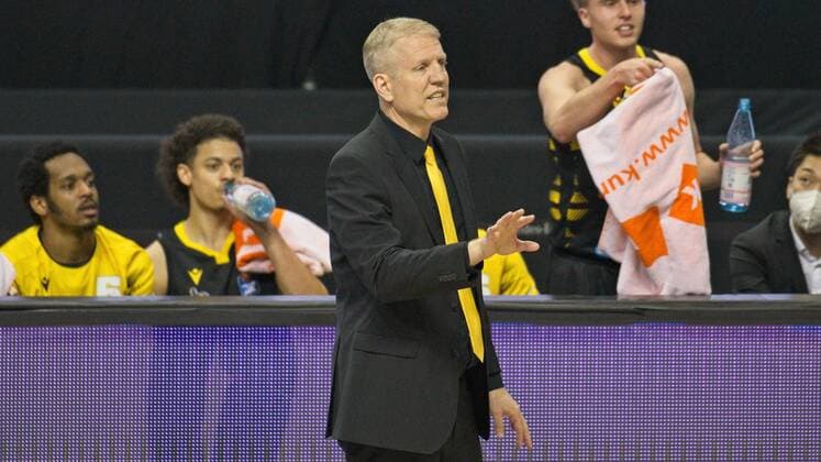 John Patrick - Ludwigsburg, 04.05.2021, BBL, Alba Berlin vs MHP RIESEN Ludwigsburg, in der Mercedes Benz Arena, GER, Berlin, 04.05.2021, BBL, Alba vs MHP RIESEN Ludwigsburg Berlin Copyright: xUwexKoch Eibner-Pressefotox EP_UKH