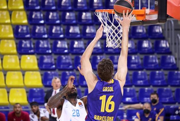 May 04, 2021, Barcelona, Catalonia, Spain: Pau Gasol during the match betweeen FC Barcelona, Barca and Zenit Saint Petersburg, corresponding to the 5th match of the 1 4 final of the Euroleague, played at the Palau Blaugrana. Photo: JGS Cordon Press Cordon Press