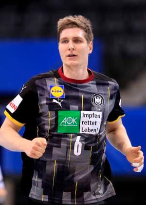 LEMKE Finn Team Deutschland DHB EM Qualifikation Deutschland - Estland in Stuttgart am 02.05.2021 in der Porsche Arena in Stuttgart