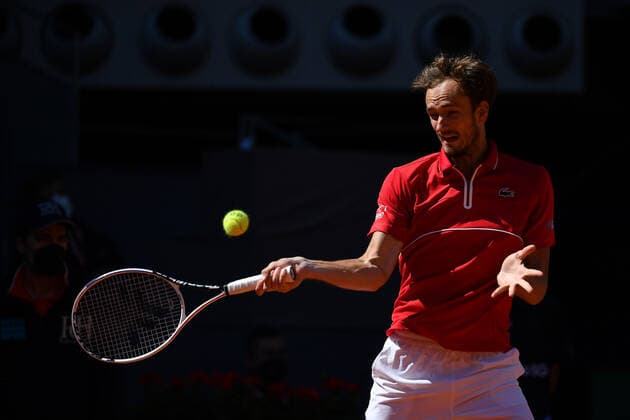 Daniil Medvedev TENNIS : Mutua Madrid Open - 05 05 2021 AntoineCouvercelle Panoramic 