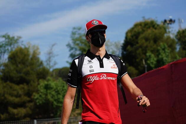 F1 Aramco Grand Prix von Spanien 2021 07.05.2021, Circuit de Catalunya, Barcelona, F1 Aramco Grand Prix von Spanien 2021 , im Bild Antonio Giovinazzi (ITA 99), Alfa Romeo Racing ORLEN