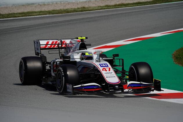F1 Aramco Grand Prix von Spanien 2021 07.05.2021, Circuit de Catalunya, Barcelona, F1 Aramco Grand Prix von Spanien 2021 , im Bild Mick Schumacher (DEU 47), Haas F1 Team