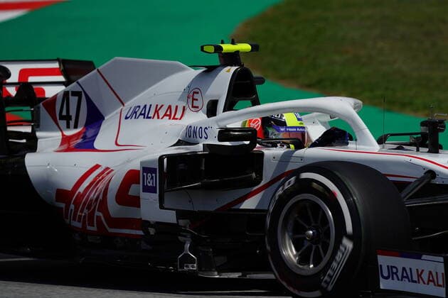 F1 Aramco Grand Prix von Spanien 2021 07.05.2021, Circuit de Catalunya, Barcelona, F1 Aramco Grand Prix von Spanien 2021 , im Bild Mick Schumacher (DEU 47), Haas F1 Team