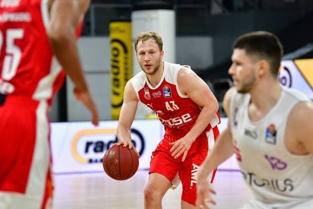 BAMBERG 07.05.2021 --- Basketball ---- easycredit 1. Basketball Bundesliga ---- 30. Spieltag: Brose Bamberg vs BG Göttingen --- Christian Sengfelder (43, Brose Bamberg) --- Foto: Hans-Martin Issler isslerimages ---- Brose Bamberg vs BG Göttingen