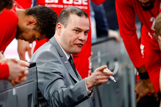 Headcoach Johan Roijakkers (Brose Bamberg) Brose Bamberg - BG Göttingen Goettingen - easyCredit-BBL - Basketball Bundesliga - Basketball Saison 2020 21 - 30. Spieltag, 07.05.2021 Bamberg, Brose Arena Copyright: DanielxLöb