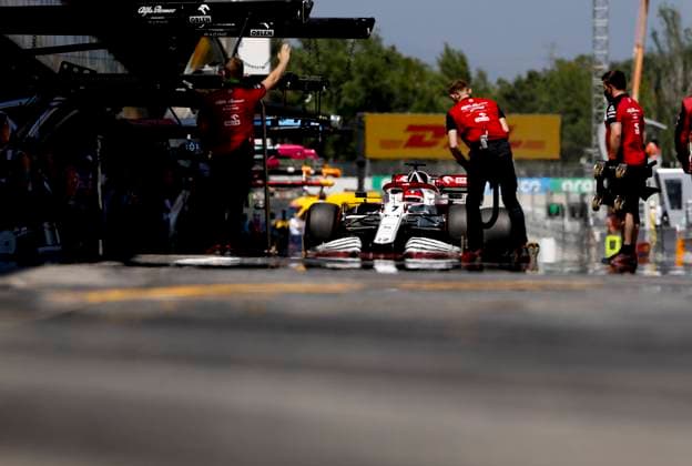 7 Kimi Raikkonen (FIN, Alfa Romeo Racing ORLEN), F1 Grand Prix of Spain at Circuit de Barcelona-Catalunya on May 8, 2021 in Barcelona, Spain. (Photo by HOCH ZWEI) Barcelona Spain