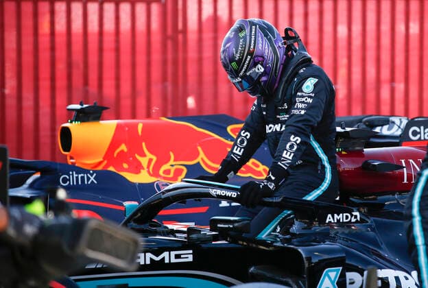 44 Lewis Hamilton (GBR, Mercedes-AMG Petronas F1 Team), F1 Grand Prix of Spain at Circuit de Barcelona-Catalunya on May 8, 2021 in Barcelona, Spain. (Photo by HOCH ZWEI) Barcelona Spain