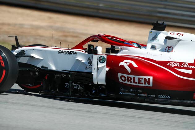 7 Kimi Raikkonen (FIN, Alfa Romeo Racing ORLEN), F1 Grand Prix of Spain at Circuit de Barcelona-Catalunya on May 8, 2021 in Barcelona, Spain. (Photo by HOCH ZWEI) Barcelona Spain