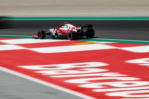 99 Antonio Giovinazzi (ITA, Alfa Romeo Racing ORLEN), F1 Grand Prix of Spain at Circuit de Barcelona-Catalunya on May 8, 2021 in Barcelona, Spain. (Photo by HOCH ZWEI) Barcelona Spain