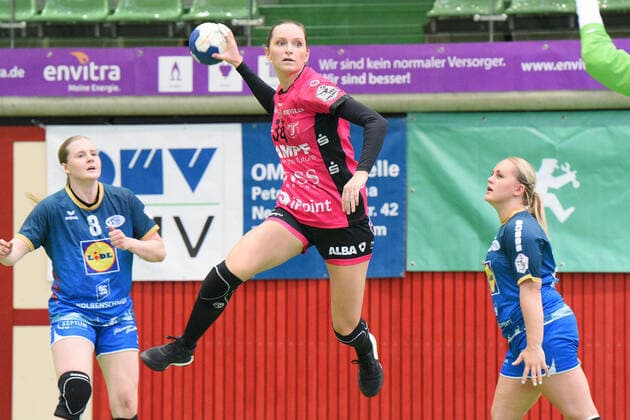 Silje Brons Petersen (TusSies Metzingen 34) Neckarsulmer Union vs. TusSies Metzingen Handball, HBF, DHB-Pokalspiel, Ligaspiel, Saison 2020 2021 , 08.05.2021 Neckarsulmer Sport-Union vs. TusSies Metzingen , HBF , Ligaspiel , 08.05.2021 Neckarsulm Copyright: xBaur xEibner-Pressefotox EP_Toba