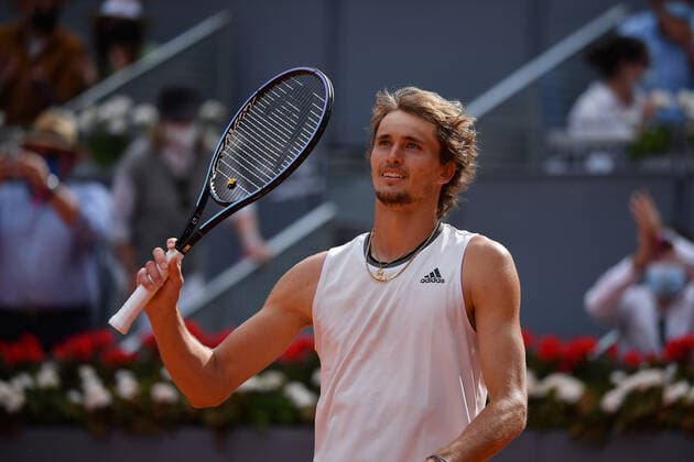 Alexander Zverev TENNIS : Mutua Madrid Open - 08 05 2021 AntoineCouvercelle Panoramic 