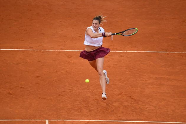 Aryna Sabalenka (Blr) TENNIS : Mutua Madrid Open - 08 05 2021 AntoineCouvercelle Panoramic 