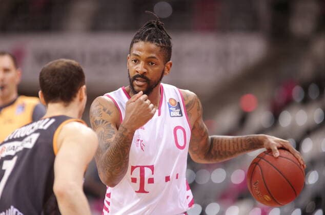 Alex Hamilton Telekom Baskets Bonn vs. ratiopharm Ulm easyCredit BBL 1. Bundesliga , Saison 2020 2021 , 34. Spieltag