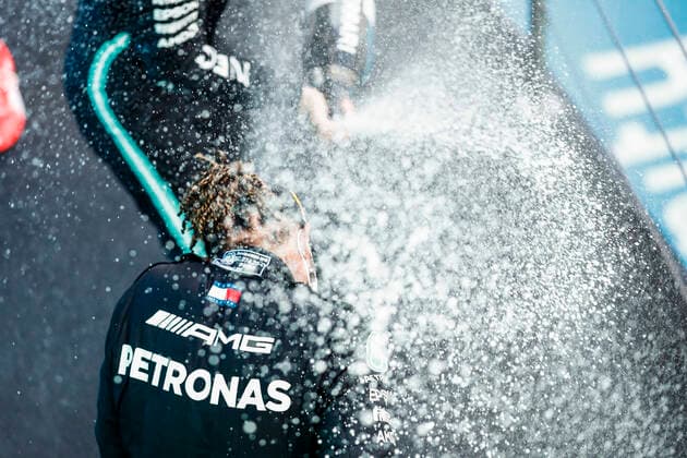 44 Lewis Hamilton (GBR, Mercedes-AMG Petronas F1 Team), F1 Grand Prix of Spain at Circuit de Barcelona-Catalunya on May 9, 2021 in Barcelona, Spain. (Photo by HOCH ZWEI) Barcelona Spain