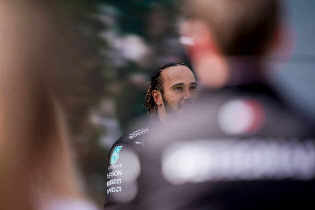 May 9, 2021, Montmelo, Spain: LEWIS HAMILTON of Great Britain and Mercedes-AMG F1 Team is seen after winning the 2021 FIA Formula 1 Spanish Grand Prix at Circuit de Barcelona-Catalunya in Montmelo, Spain. Montmelo Spain - ZUMAg147 20210509_zap_g147_002 Copyright: xJamesxGasperottix