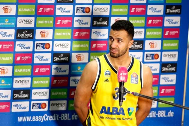 09.05.2021, easyCredit Basketball Bundesliga, BBL, Saison 2020 2021, Herren, Chemnitz Niners - ALBA Berlin Johannes Thiemann, Alba Berlin Chemnitz Messe Chemnitz Sachsen Germany