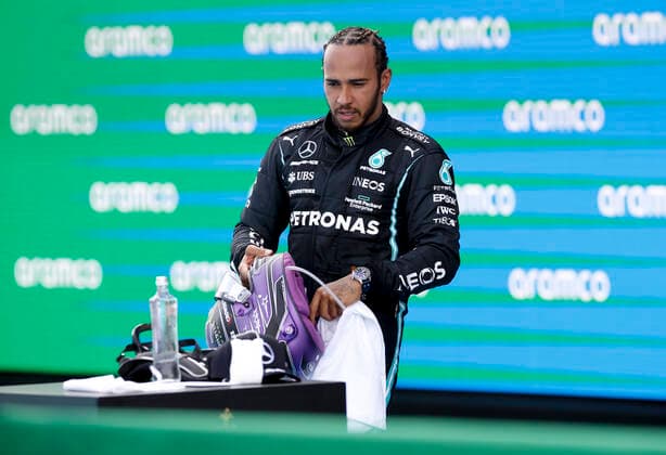 44 Lewis Hamilton (GBR, Mercedes-AMG Petronas F1 Team), F1 Grand Prix of Spain at Circuit de Barcelona-Catalunya on May 9, 2021 in Barcelona, Spain. (Photo by HOCH ZWEI) Barcelona Spain