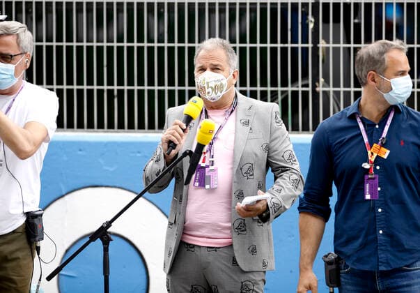 Kai Ebel (GER, RTL Television), F1 Grand Prix of Spain at Circuit de Barcelona-Catalunya on May 9, 2021 in Barcelona, Spain. (Photo by HOCH ZWEI) Barcelona Spain