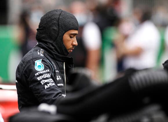 44 Lewis Hamilton (GBR, Mercedes-AMG Petronas F1 Team), F1 Grand Prix of Spain at Circuit de Barcelona-Catalunya on May 9, 2021 in Barcelona, Spain. (Photo by HOCH ZWEI) Barcelona Spain