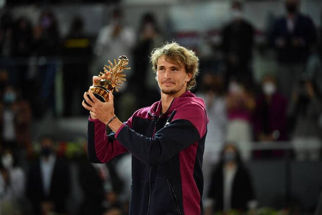 Alexander Zverev TENNIS : Mutua Madrid Open - 09 05 2021 AntoineCouvercelle Panoramic 