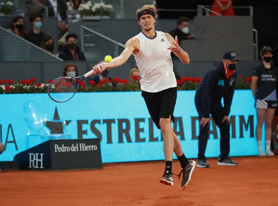 2021 Madrid Open Alexander Zverev , Germany