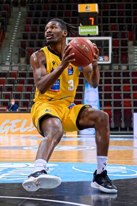 Ludwigsburg, Deutschland 09. Mai 2021: BBL- 20 21 - MHP Riesen Ludwigsburg vs. FC Bayern Basketball Jaleen Smith (Ludwigsburg) Ludwigsburg MHP Arena Baden-Württemberg Deutschland
